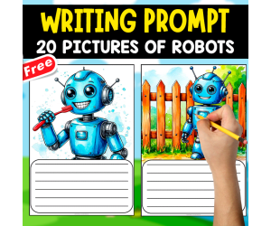 WRITING PROMPT | 20 PICTURES OF "A ROBOT"