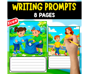WRITING PROMPT | 8 PAGES | CREATIVE WRITING