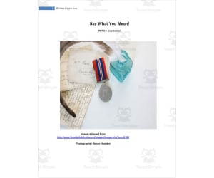 Writing: Writing Expression