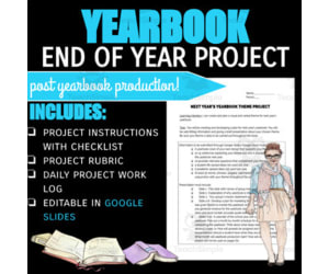 Yearbook Theme End of Year Project