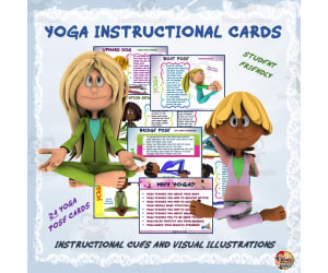 Yoga Instructional Cards