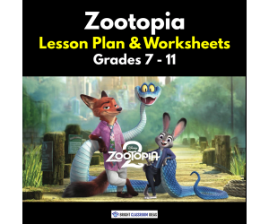 'Zootopia 2' Lesson Plan & Worksheets | Grades 7 - 11