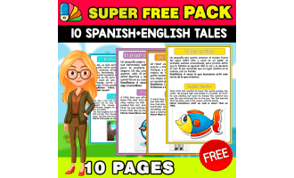 10 BILINGUAL TALES SPANISH+ENGLISH | V1