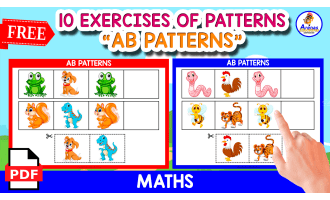 10 EXERCISES OF AB PATTERNS | ANIMALS THEMED