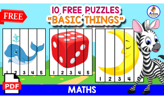 10 FREE AND FUNNY PUZZLES | BASIC THINGS