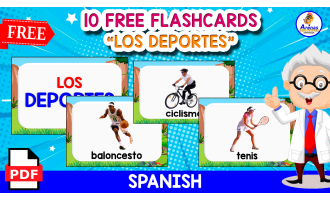 10 FREE CARDS | LOS DEPORTES | SPANISH RESOURCE