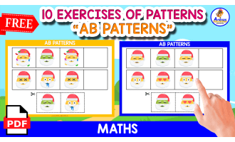 10 FREE EXERCISES OF PATTERNS | CHRISTMAS THEMED