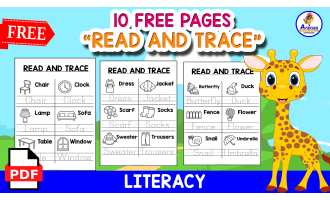 10 FREE PAGES | READ AND TRACE
