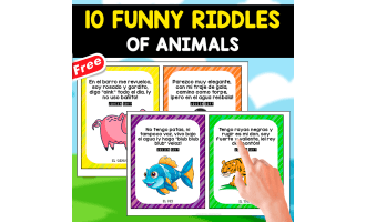 10 FUNNY RIDDLES IN SPANISH | ADIVINANZAS EN ESPAÑOL PARA NIÑOS
