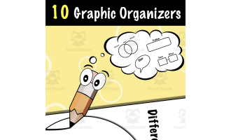 10 Graphic Organizers - Comprehension Charts to Review Any Text!