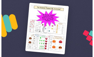 10 SEL Monthly Themed Activities SEL Coloring Pages, SEL worksheets