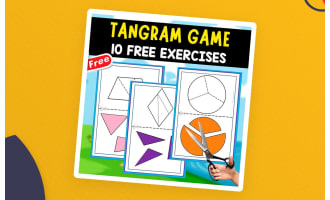 10 TANGRAM EXERCISES | FREE MATH RESOURCE