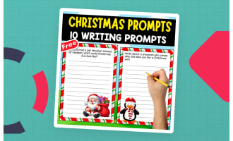 10 WRITING PROMPTS OF CHRISTMAS | WRITING