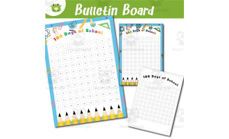 100 Days of School Chart | 3-Page Printable | Back to School Doodles