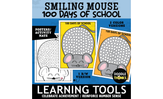 100 Days of School Mouse Posters