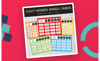 10th 100 Fry Sight Words: Bingo Cards