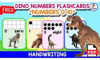 11 FREE NUMBERS FLASHCARDS | Numbers 0 to 10