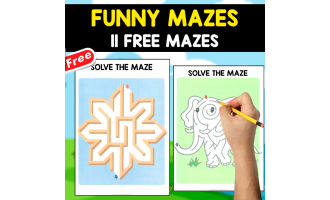 11 FUNNY MAZES | BRAIN GAME