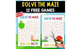 12 FREE GAMES OF MAZES | SOLVE THE MAZE