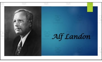 1936 Republican Presidential Ticket (Biography PPT Bundle)