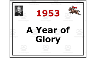 1953 - A Year of Glory - PowerPoint