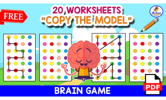 20 BRAIN GAMES | Copy the Model