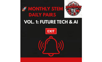 20-Day STEM Bell Ringers & Exit Tickets: Future Tech & AI (Vol. 1)