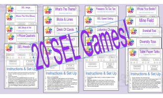 20 SEL Games for Morning Meetings Back to School Fun