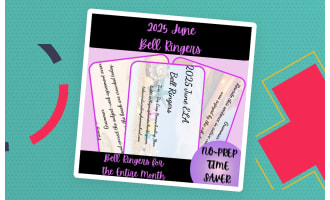 2025 June ELA Bell Ringers