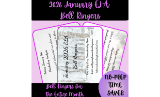 2026 January ELA Bell Ringers