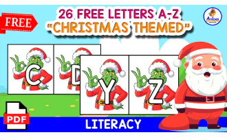 26 FREE LETTERS OF CHRISTMAS | LITERACY