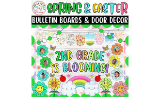 2nd grade is BLOOMING!: Spring & Easter Bulletin Boards & Door Decor