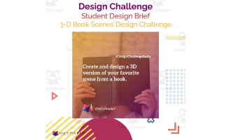 3-D Book Scenes Design Challenge