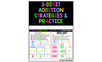 3 Digit Addition Regrouping