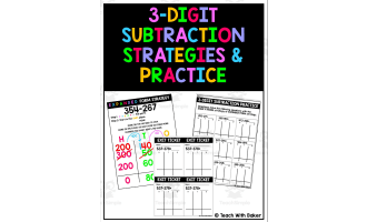 3 Digit Subtraction Regrouping