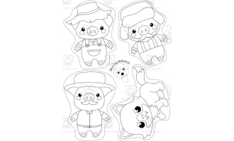 3 Little Pigs Puppets