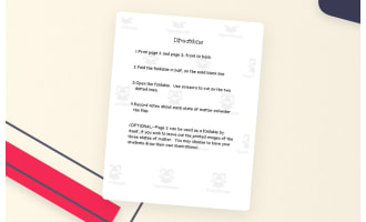3 States of Matter Foldable