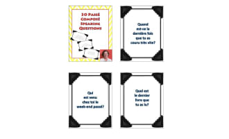 30 Speaking Questions in the French Passe Compose