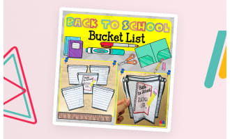 3D Back to School Bucket List