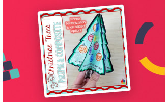 3D Christmas Trees | Prime and Composite Craft