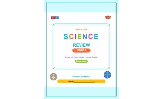 3rd Grade End of Year Science Review Worksheets & Games | NGSS Aligned