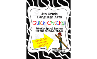 4th Grade Language Arts – 30-Week Review Set