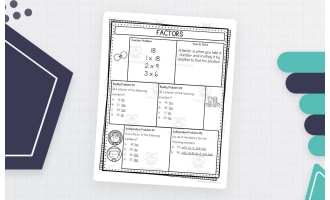 4th Grade Multiplication Math Notes