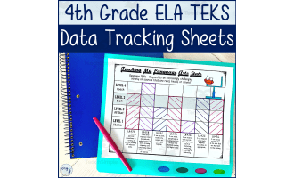 4th Grade TEKS ELA Student Data Tracking Sheets