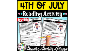 4th of July Reading Comprehension + Answers