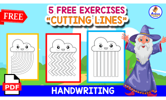 5 FREE EXERCISES FOR CUTTING LINES | FREE RESOURCE