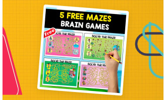 5 FREE MAZES | BRAIN GAMES