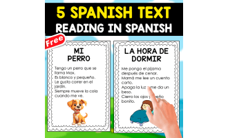 5 FREE SPANISH TEXTS | FOR PRACTICING READING