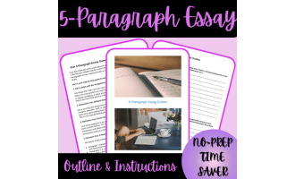 5-Paragraph Essay Outline with Instructions