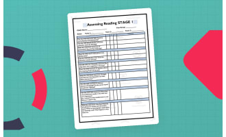 5 Stages of Assessing Reading Packet